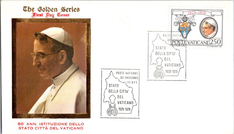 Vatican City, Worldwide First Day Cover