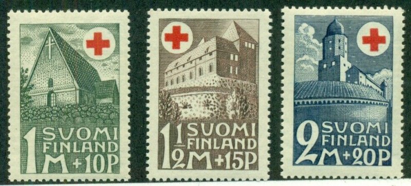 FINLAND #B5-7, Mint Never Hinged, Scott $42.50