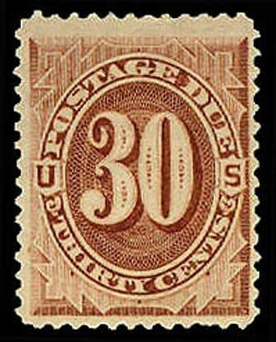 U.S. POSTAGE DUE J6  Mint (ID # 31109)