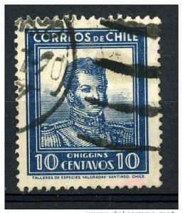 Chile 1932 - Scott 182 used - 10c, Bernardo O'Higgins 