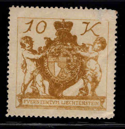 LIECHTENSTEIN Scott 46 MH* stamp