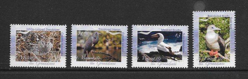 BIRDS - ST VINCENT #3677-80  MNH