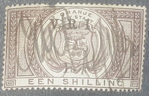 Orange free state overprint 1 shilling 1900
