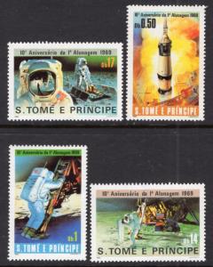 Sao Tome and Principe 578-581 Space MNH VF