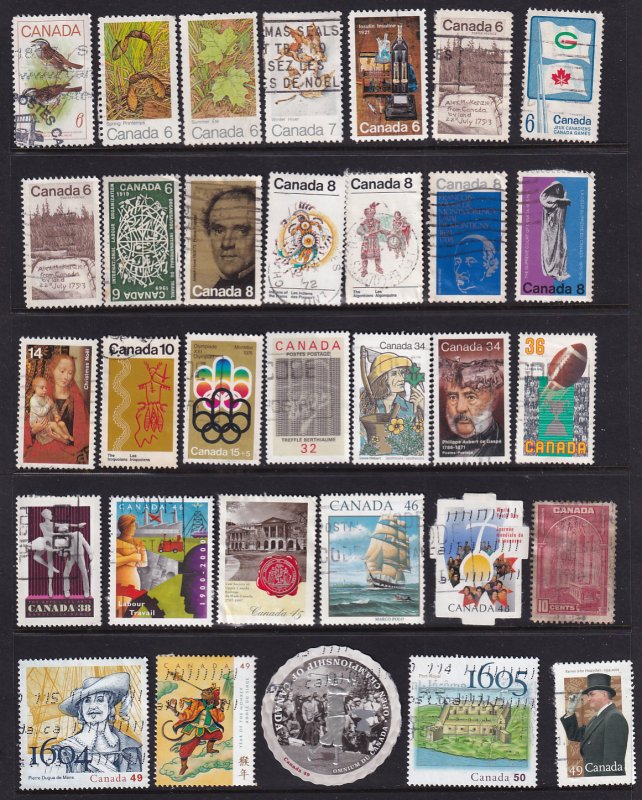 Canada 59 Used Stamps