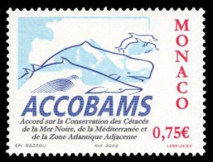 Monaco 2002 WHALE Scott #2246 Mint Never Hinged