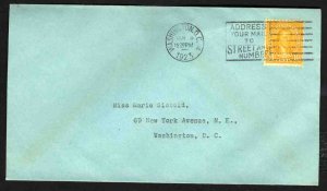 United States First Day Covers #562 Cat$175, 1923 10c Monroe, DC cancel, addr...