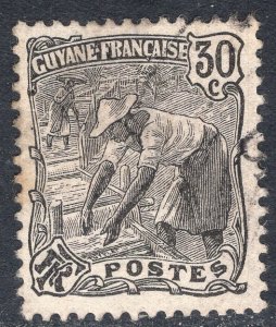 FRENCH GUIANA SCOTT 63