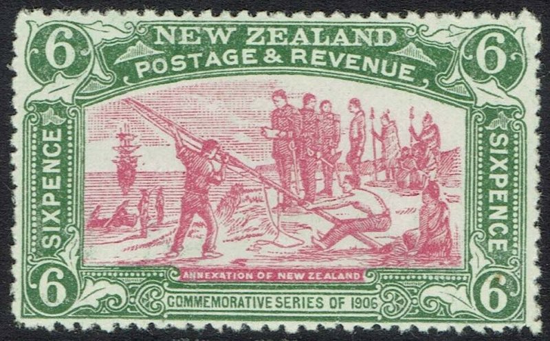 NEW ZEALAND 1906 CHRISTCHURCH EXHIBITION 6D 