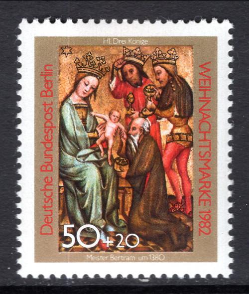 Germany Berlin 9NB186 Christmas MNH VF