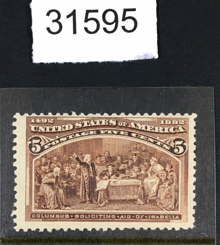 US STAMPS # 234 MINT OG H LOT #31595