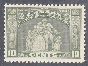 canada  scott no 209  mnh