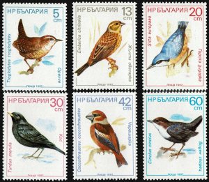 Bulgaria #3281-3286  MNH - Birds ()