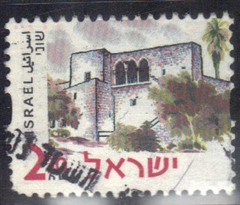 ISRAEL SCOTT# 1400 USED 2.30s  2000 SHUNI HISTORIC SITE SEE SCAN