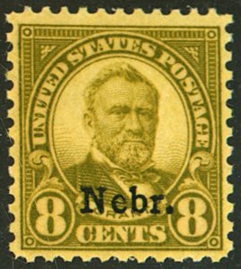 U.S. #677 MINT OG NH