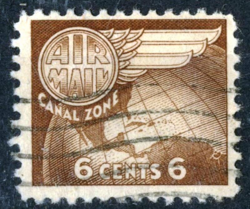 Canal Zone - SC #C22 - Used - 1951 - Item CZ045