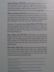 ​UNITED STATES-2010 SC#4444  ABSTRACT EXPRESSIONISTS-PAINTING-MNH S/S SHEET VF