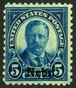 U.S. #674 MINT OG LH