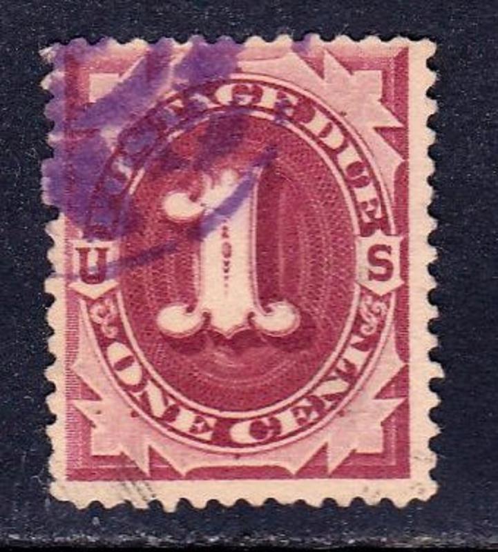 Scott J15 Posatge Due 1 cent issue of 1884 used L1 