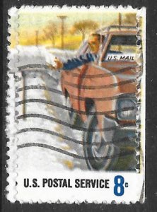 USA 1498: 8c Postal Service: Rural Mail Delivery, used, VF