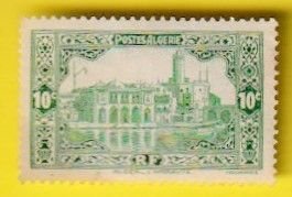 ALGERIA SCOTT#83 1936 10c PENON LIGHTHOUSE - MNG