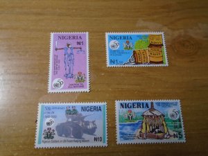 Nigeria  #  661-64  MNH