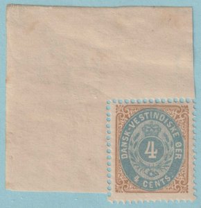 DANISH WEST INDIES 7  MINT NEVER HINGED OG ** HINGED IN MARGIN - P758