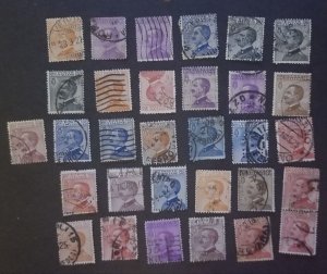 ITALY Early Used Stamp Lot T1333