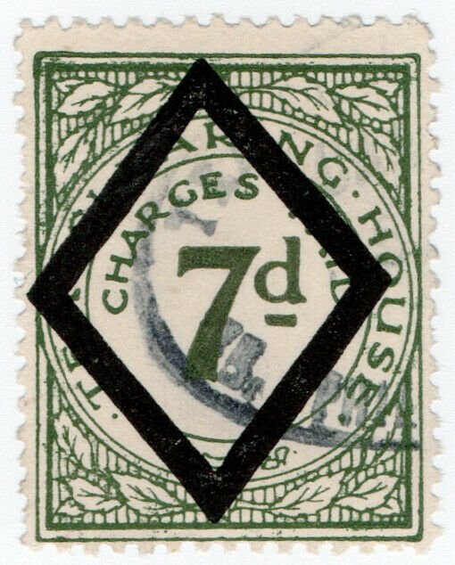 (I.B) George V Revenue : Tea Clearing House 7d