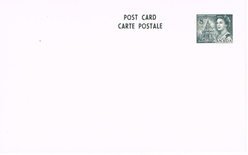 Canada Unitrade Postal Card UX106a