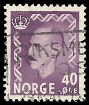 Norway - 347 - Used - SCV-0.25