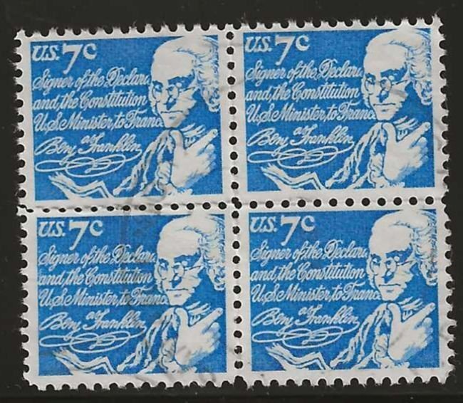 #1393D Used Block of 4