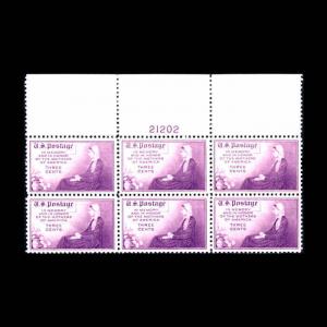 US Scott # 738 MNH Plate Block of 6 + 5 MNH Single +1 MH Single Free Shipping!