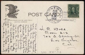 USA 1908 Colorado STONEWALL Summit PPC DPO Helbock R3 Cover 94348