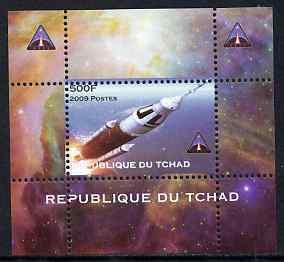 CHAD - 2009 - Space, Ares Mission #2 - Perf De Luxe Sheet - MNH - Private Issue