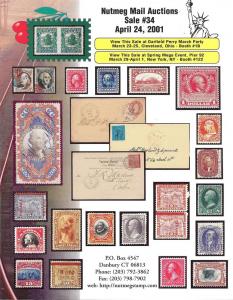 Nutmeg Stamp Sales - United States Stamps, Covers and Pos...