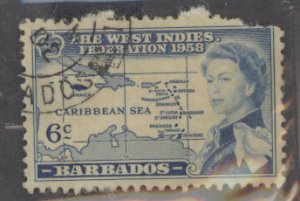 Barbados #249  Single