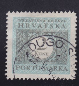 Croatia J13  Postage Due 1943