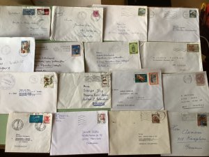 Italy collection postal covers 16  items Ref A2034
