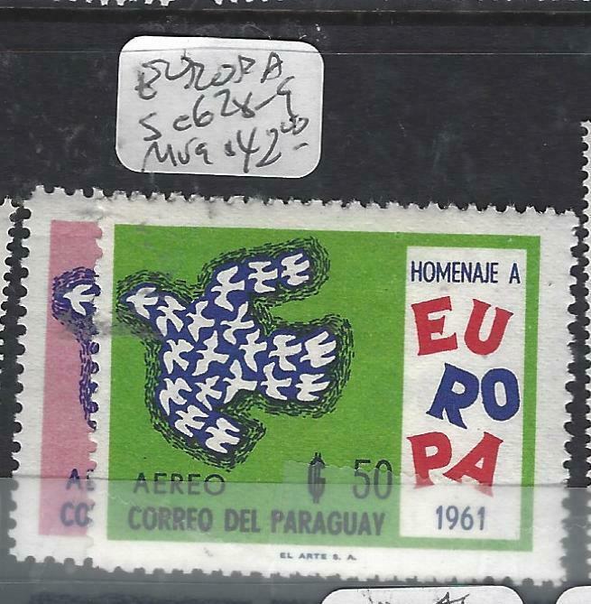 PARAGUAY  (P2505B)  EUROPA  SC 628-9   MOG