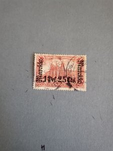 Stamps German Offices in Morocco Scott #54 used