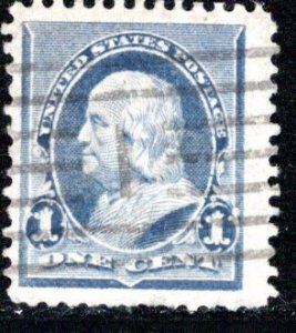 United States Scott # 219, used