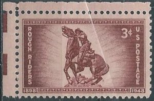 US 973 (mnh) 3¢ Rough Riders (1948)