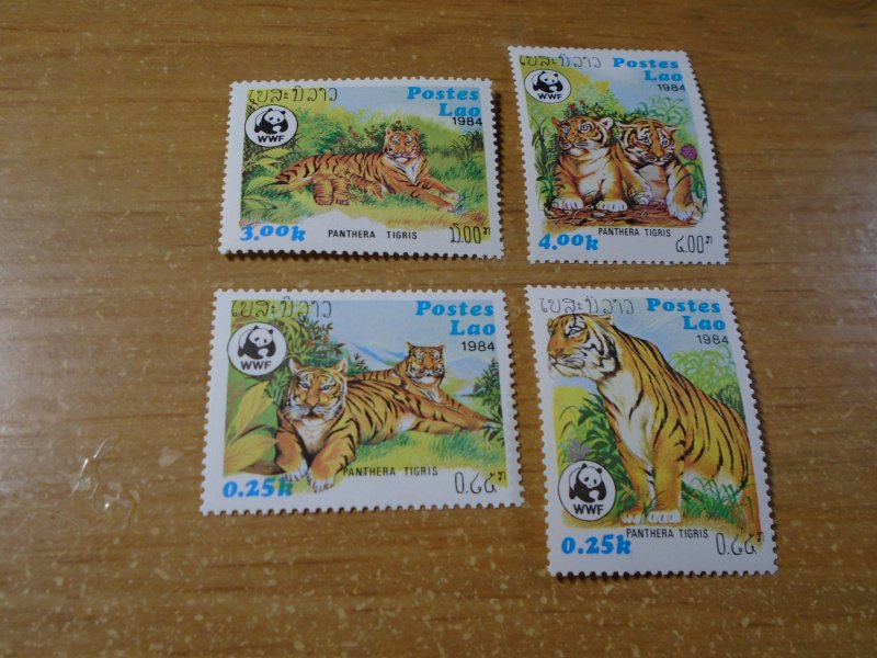 Laos  #  517-20  MNH