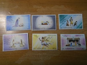 St Vincent  #  587-92  MNH