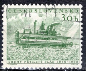 Czechoslovakia; 1956: Sc. # 734: Used Single Stamp