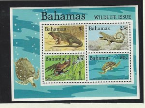 Bahamas sheetlet mnh S.C.  546a