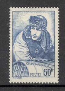 FRANCE - MH STAMP - FAMOUS - GEORGES GUYNEMER - 1940.