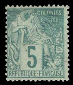 MOMEN: FRENCH COLONIES BENIN SC #15 UNUSED LOT #65870