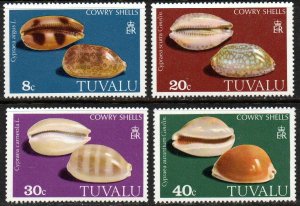 Tuvalu Sc #129-132 MNH